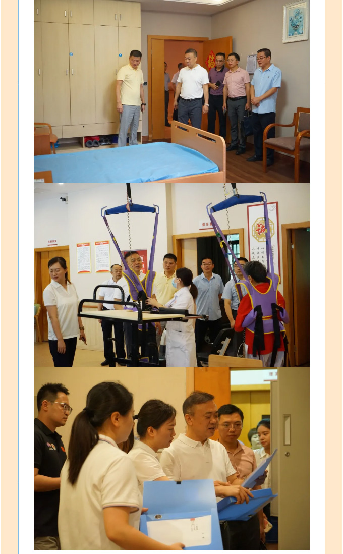 省衛(wèi)健委老齡健康處處長羅開平等一行蒞臨養(yǎng)護(hù)中心調(diào)研醫(yī)養(yǎng)結(jié)合工作_02.jpg